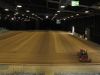 Power harrowing the Equidays Indoor arena to ensure and even footing