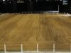 Final laser levelling/grading on Equidays Indoor Arena
