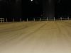 Equidays Indoor arena finished surface after laser levelling/grading ready for final groom