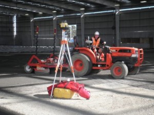 Laser Levelling Equipment - Close-up