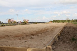 Equestrian arena boxing