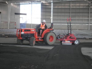 Laser leveller