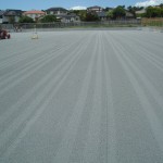 Preparing Multi Sport Arena for Artificial Turf preparing base for Artificial turf